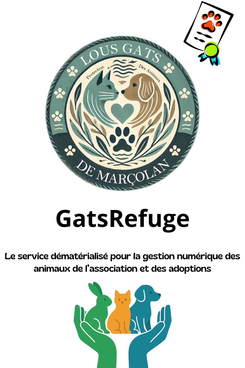 📢 Lous Gats de Marçolan modernise sa gestion des adoptions avec le lancement de GatsRefuge