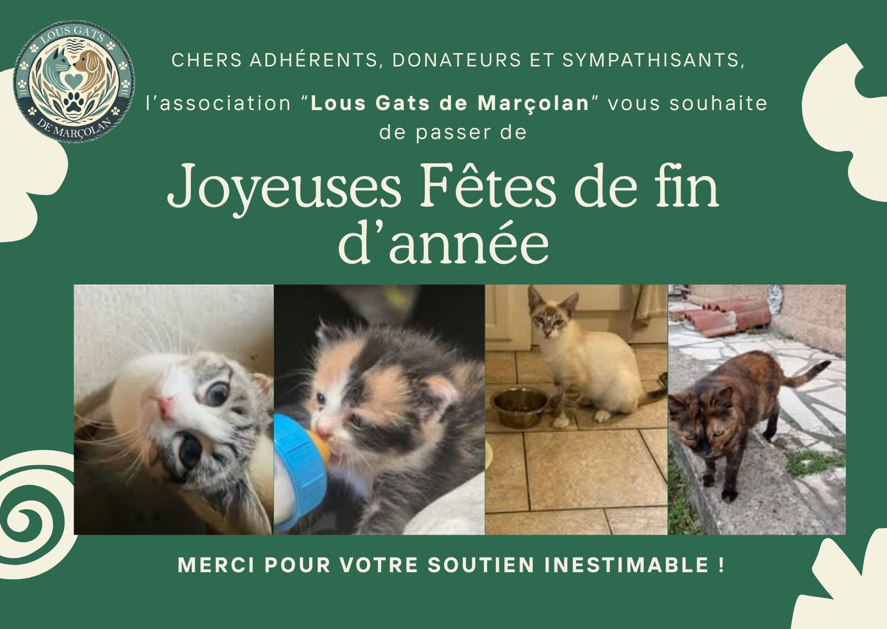 Joyeuses fêtes de fin d’année